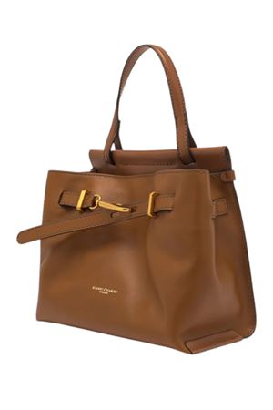 Brown Tilda top handle bag GIANNI CHIARINI | BS11490MDDPRCK206